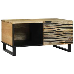 vidaXL Kava Stol Prirodna 80 x 50 x 40 cm Konstruirano drvo