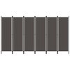 vidaXL Sobna pregrada sa 6 panela antracit 300 x 180 cm