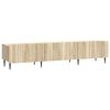 vidaXL TV ormar 147 x 34,5 x 32 cm Hrast sonoma Konstruirano drvo