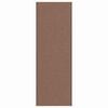 vidaXL Otirač Smeđa i crna 120 x 350 cm 100% poliamid