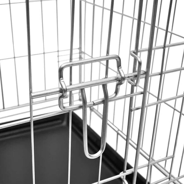 Sklopivi metalni kavez za pse L