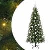 vidaXL Umjetno božićno drvce Zelena 180 cm PE i PVC