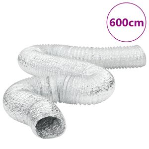 vidaXL Ventilacijski kanal aluminijski 6 m &Oslash;10 cm
