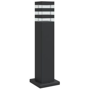 vidaXL Vanjska podna svjetiljka crna 50 cm aluminijska