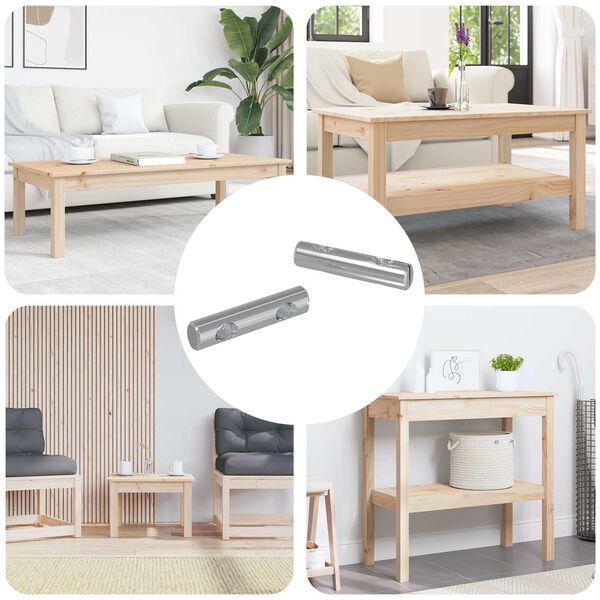 vidaXL Žir 2 pcs Cinkom premazano 60 x 12 mm Željezo