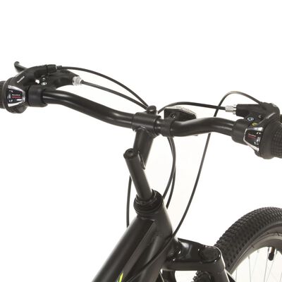 vidaXL Brdski bicikl 21 brzina kotači od 27,5 " okvir od 42 cm crni