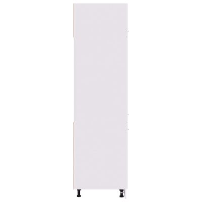 vidaXL Ormarić za hladnjak bijeli 60 x 57 x 207 cm konstruirano drvo