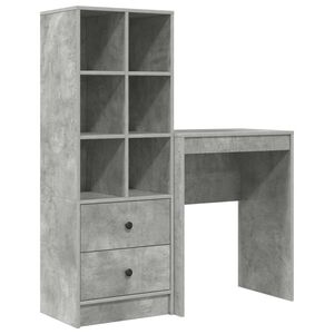 vidaXL Stol Betonski sivi 105,5 x 34 x 127 cm 2 kom.