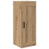 vidaXL Highboard Umjetnički hrast 34,5 x 34 x 180 cm Konstruirano drvo