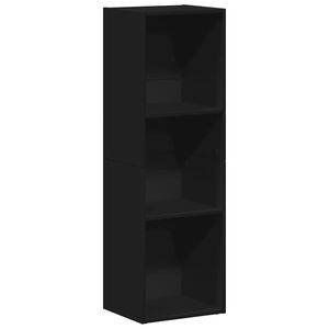 vidaXL Ormarić za knjige/TV crni 36 x 30 x 114 cm konstruirano drvo