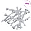 vidaXL Vijak 1000 kom. Srebrno M6 x 100 mm Čelik