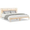 vidaXL Dugi okvir kreveta bez madraca 180 x 210 cm masivno drvo