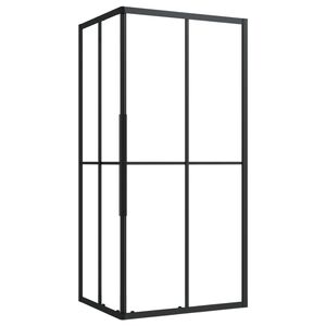 vidaXL Tu&scaron;-kabina ESG 90 x 70 x 180 cm