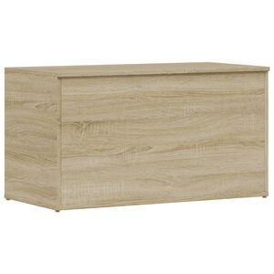 vidaXL &Scaron;krinja za pohranu boja hrasta 84x42x46 cm konstruirano drvo