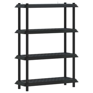 vidaXL Jedinca za police 4 razina 100 x 40 x 136,5 cm PP Antracit