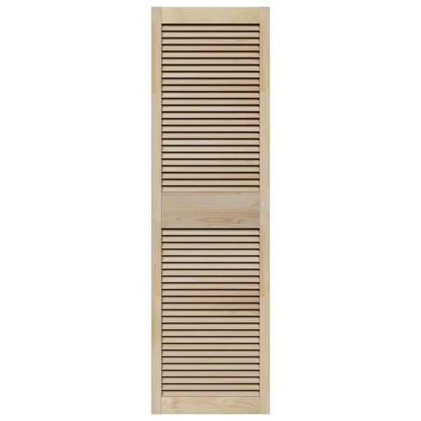 vidaXL Ormarna vrata s vratima 4 pcs Prirodna 140.5 x 2.1 x 49.5 cm