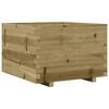 vidaXL Vrtna sadilica 70x70x49,5 cm od impregnirane borovine