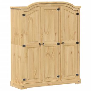 vidaXL Ormar Corona 151,5 x 52 x 186 cm od masivne borovine