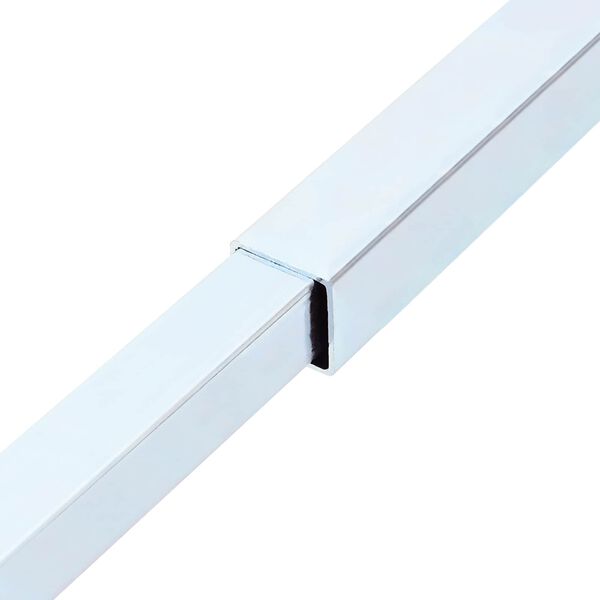 vidaXL Podesiva sigurnosna &scaron;ipka za prozore 6 pcs Srebrno Čelik