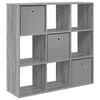 vidaXL Kreveta s ladicama Siva Sonoma 102 x 31 x 99,5 cm