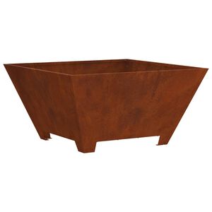 vidaXL Vatra zdjela Rđa 80 x 80 x 40 cm