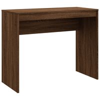 vidaXL Radni stol boja smeđeg hrasta 90 x 40 x 72 cm konstruirano drvo