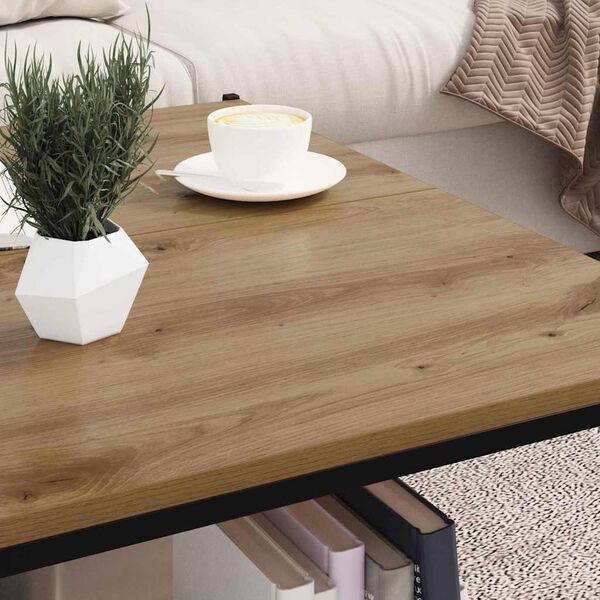 vidaXL Police za knjige 4 pcs Smeđa 80 x 40 x 1,5 cm Konstruirano drvo