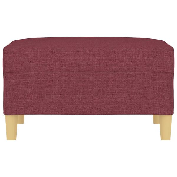 vidaXL Tabure crvena boja vina 70 x 55 x 41 cm od tkanine