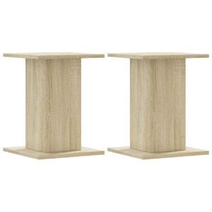 vidaXL Stalci za biljke 2 kom boja hrasta sonome 30x30x40 cm drveni