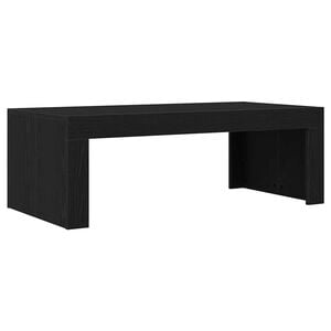 vidaXL Kava Stol Crni hrast 102 x 50 x 35 cm Konstruirano drvo