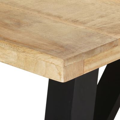 vidaXL Blagovaonski stol 240 x 100 x 76 cm od grubog drva manga