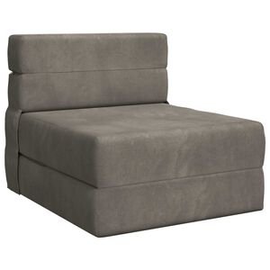 vidaXL Sofa na razvlačenje Svjetlosiva 70 x 80 x 60 cm Tkanina