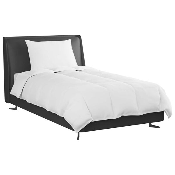 vidaXL Zimska pokrivača s jastukom 2 pcs Bijelo Perje