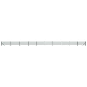 vidaXL Žičana ograda s prirubnicom zelena 1 x 25 m