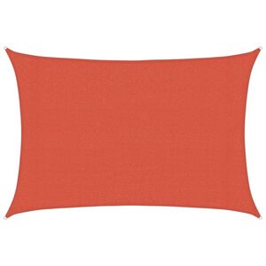 vidaXL Jedro za za&scaron;titu od sunca 160 g/m&sup2; terakota 3 x 5 m HDPE