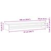vidaXL Stalak za monitor boja hrasta sonome 100 x 24 x 13 cm drvena