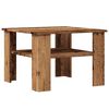 vidaXL Stol za kavu staro drvo 60x60x42 cm konstruirano drvo