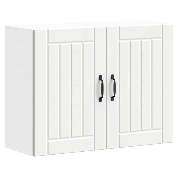 vidaXL Kuhinjski zidni ormarić Lucca bijeli konstruirano drvo