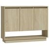 vidaXL Komoda boja hrasta sonome 97 x 31 x 75 cm od konstruiranog drva