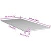 vidaXL Podnica za krevet 90 x 200 cm od masivne borovine