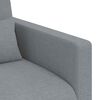 vidaXL Sofa 2 pcs Svijetlo siva 158 x 78 x 80 cm tkanina