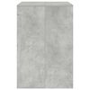 vidaXL Ormar za perilicu rublja s pohranom Beton 87 x 60 x 89 cm