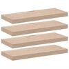 vidaXL Plutajuće police 4 kom 60x23,5x4 cm od konstruiranog drva