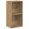 vidaXL Regal za knjige boja hrasta 40x30x77 cm konstruirano drvo