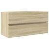 vidaXL Ormarić za umivaonik boja hrasta sonome 90x38,5x45 cm iverica