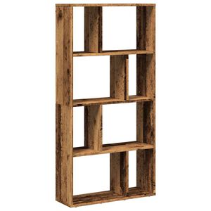 vidaXL Regal za knjige boja starog drva 60x20x120,5 cm konstruirano drvo