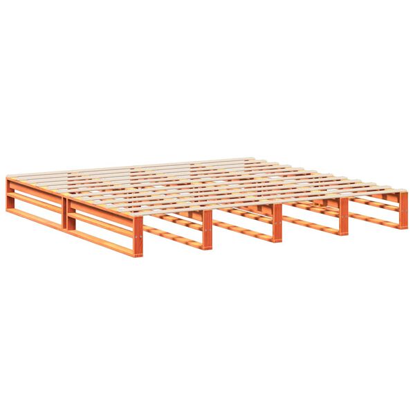 vidaXL Okvir kreveta bez madraca vo&scaron;tano smeđi 180x200 cm od borovine