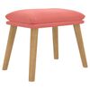 vidaXL Tabure ružičasti 45x29,5x35 cm bar&scaron;unasti