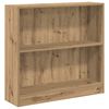 vidaXL Regal za knjige boja hrasta 80x24x76 cm konstruirano drvo