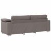 vidaXL Sofa Sivo-smeđa 219 x 77 x 82 cm tkanina